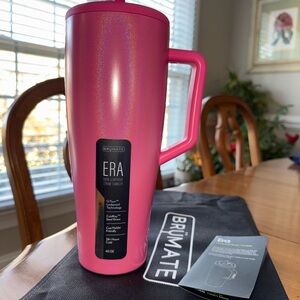 BrüMate Pink Glitter Era 40 oz. Limited Edition Tumbler NEW